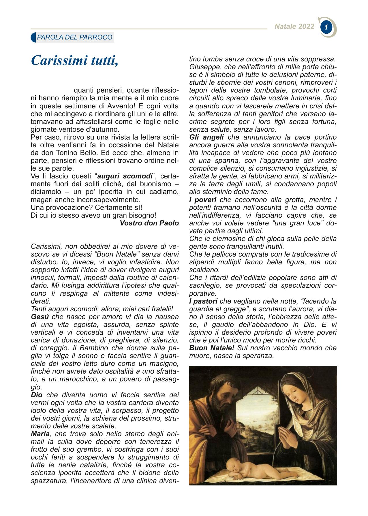 Carissimi,