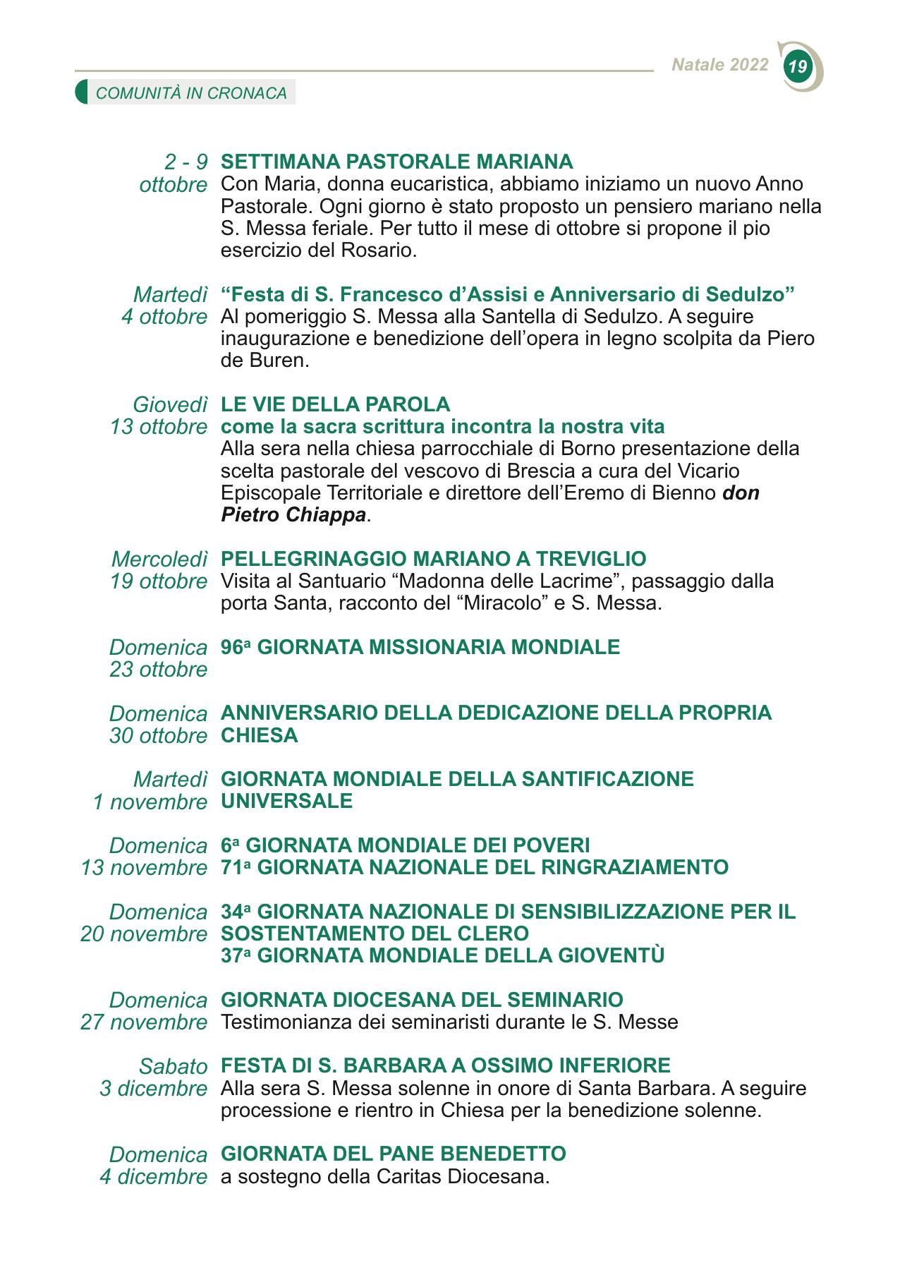 Cuntomela Natale 2022