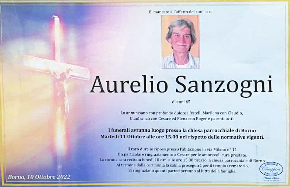 10 ottobre 2022: def aurelio sanzogni