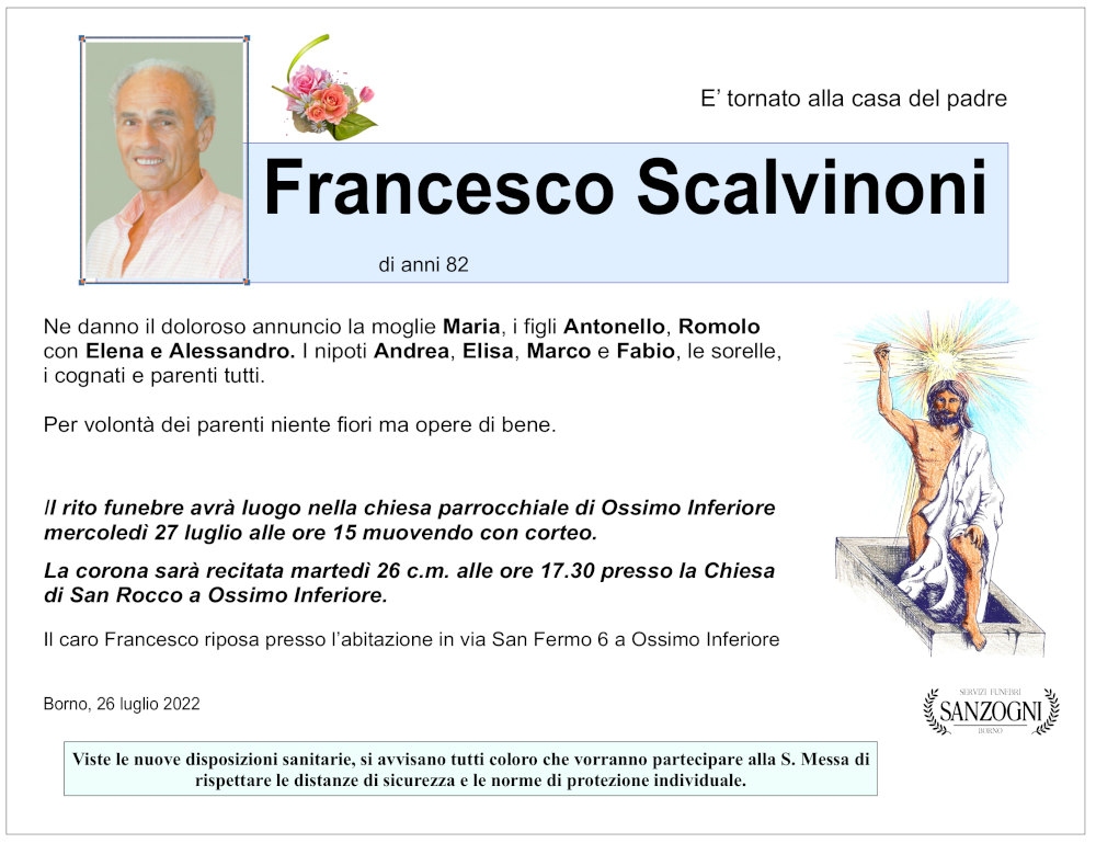 26 luglio 2022: def francesco scalvinoni