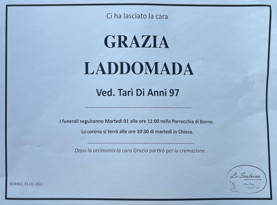 31-1-2022: def grazia laddomada