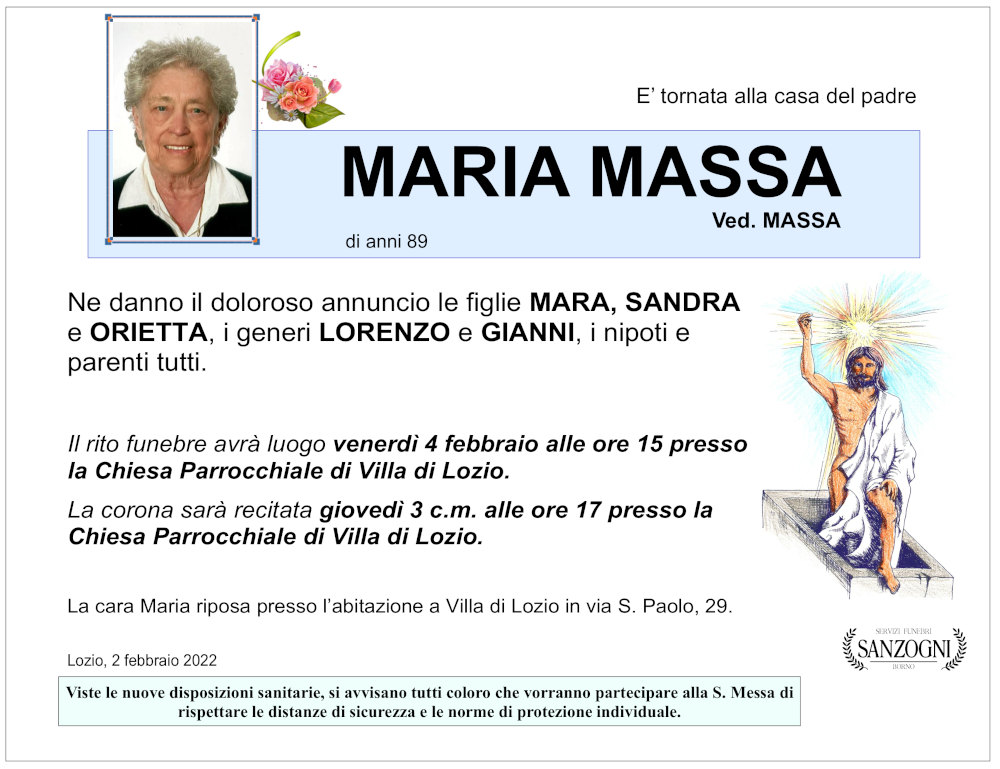 2-2-2022: def maria massa