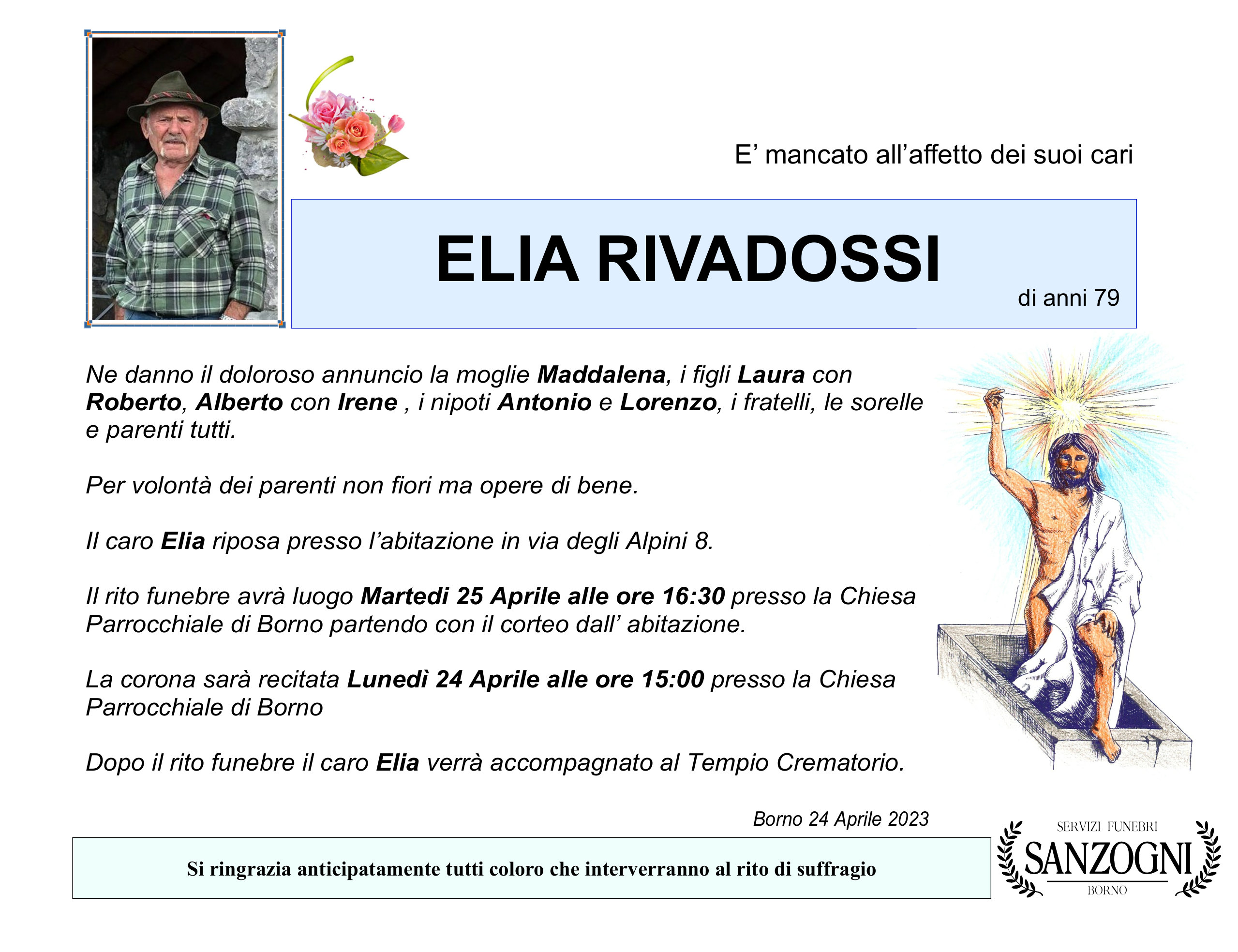 24 aprile 2023: def elia rivadossi