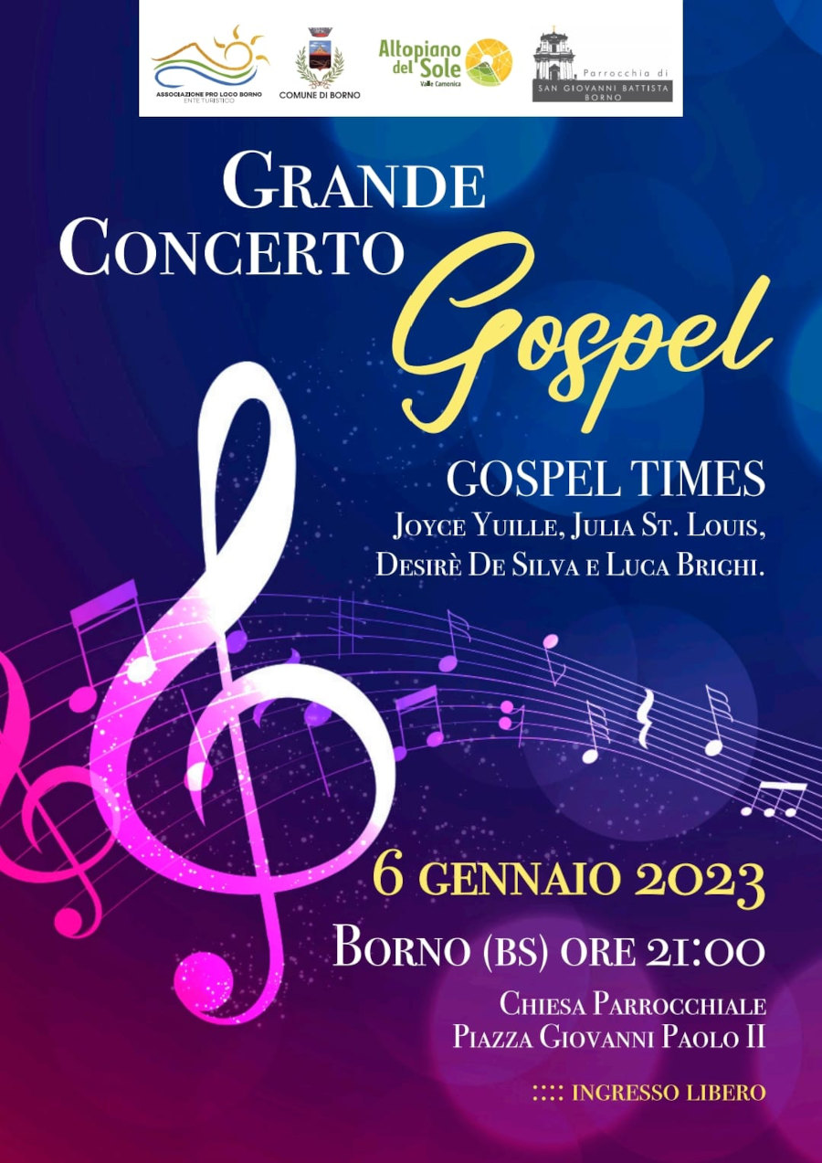 6 gen 2023: concerto gospel