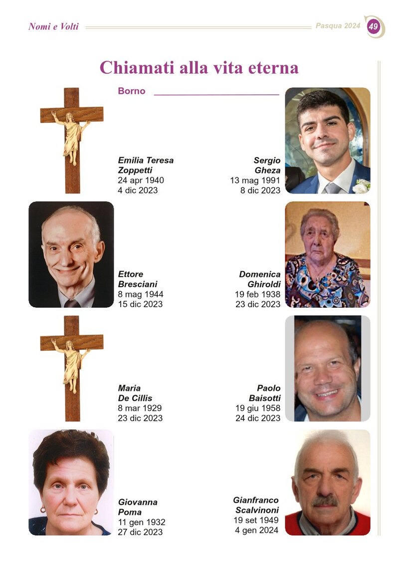 Chiamati alla vita eterna