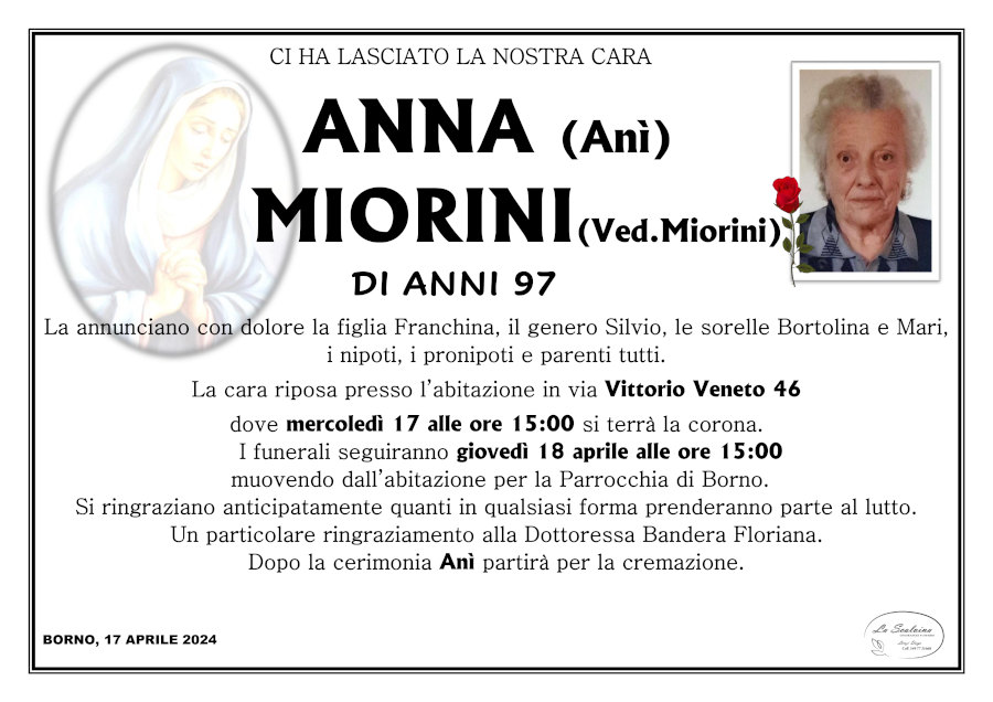 17 aprile 2024: def Anna Miorini - Borno