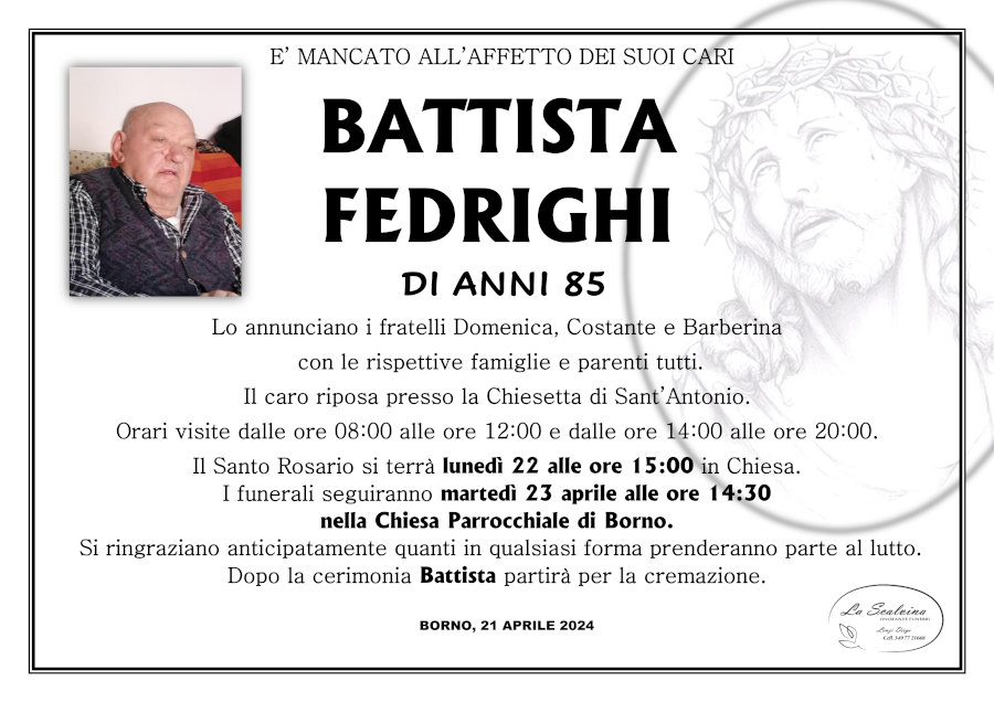 21 aprile 2024: def Battista Fedrighi - Borno