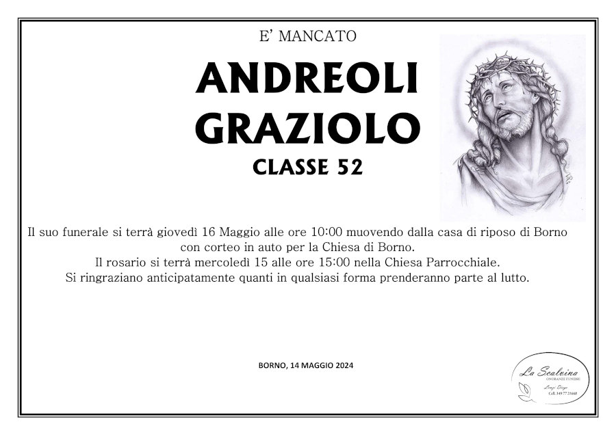 14 maggio 2024: def Graziolo Andreoli - Borno