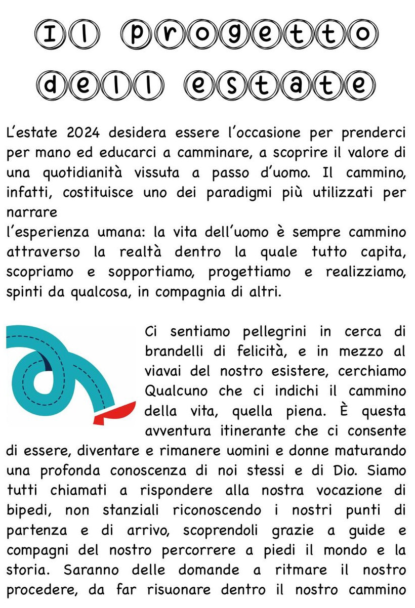 Proposte Oratorio Estate 2024