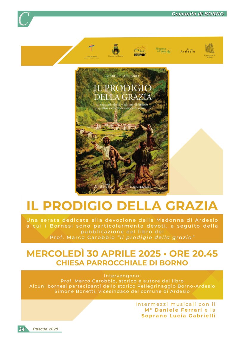 Cuntomela Pasqua 2025