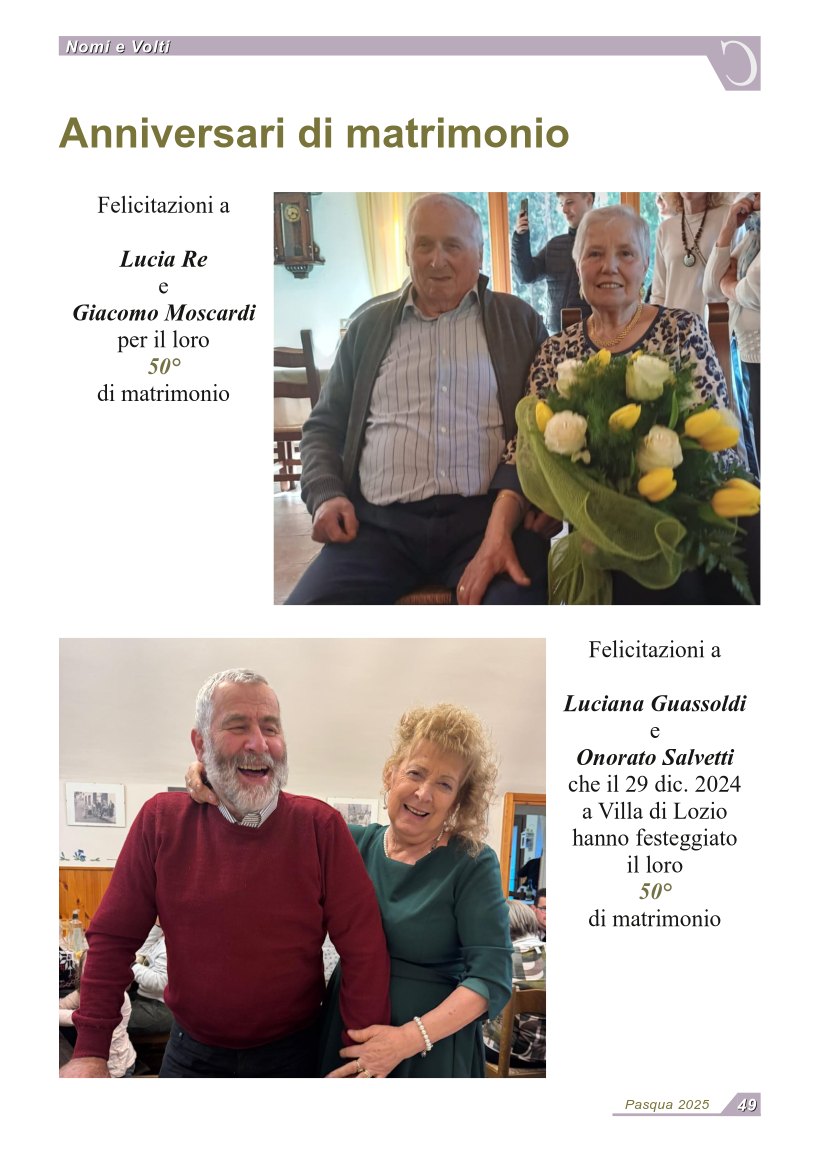 Anniversari di matrimonio