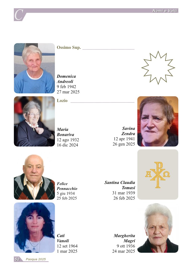 Cuntomela Pasqua 2025