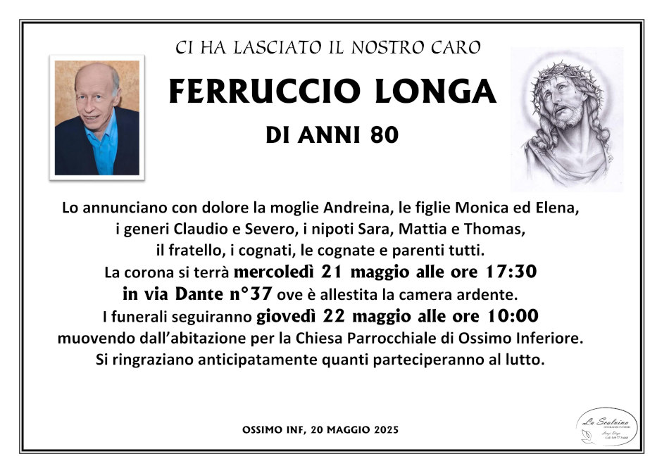 20 maggio 2029: def Ferruccio Longa - Ossimo